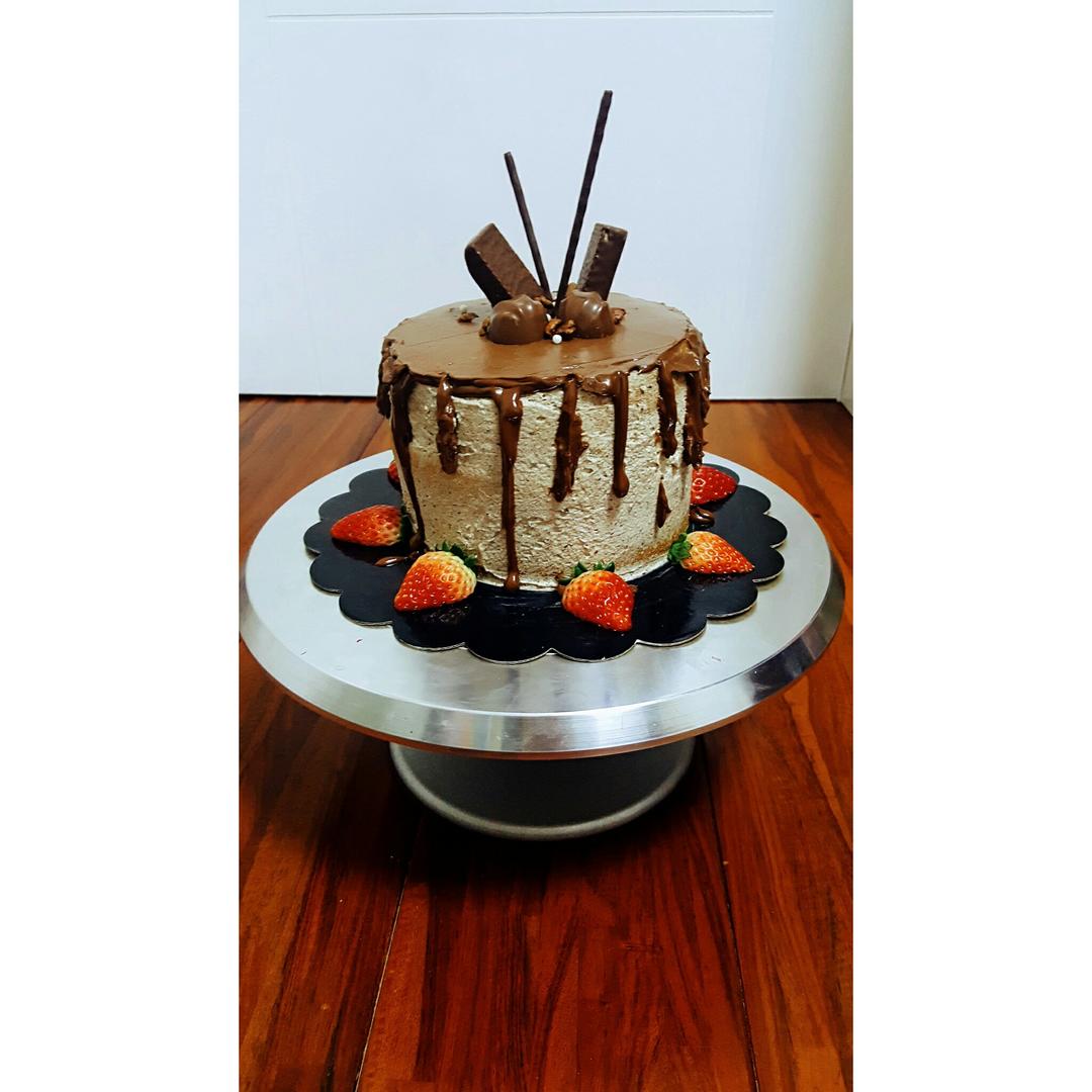 风靡欧美的滴落蛋糕~巧克力盛宴dripping cake