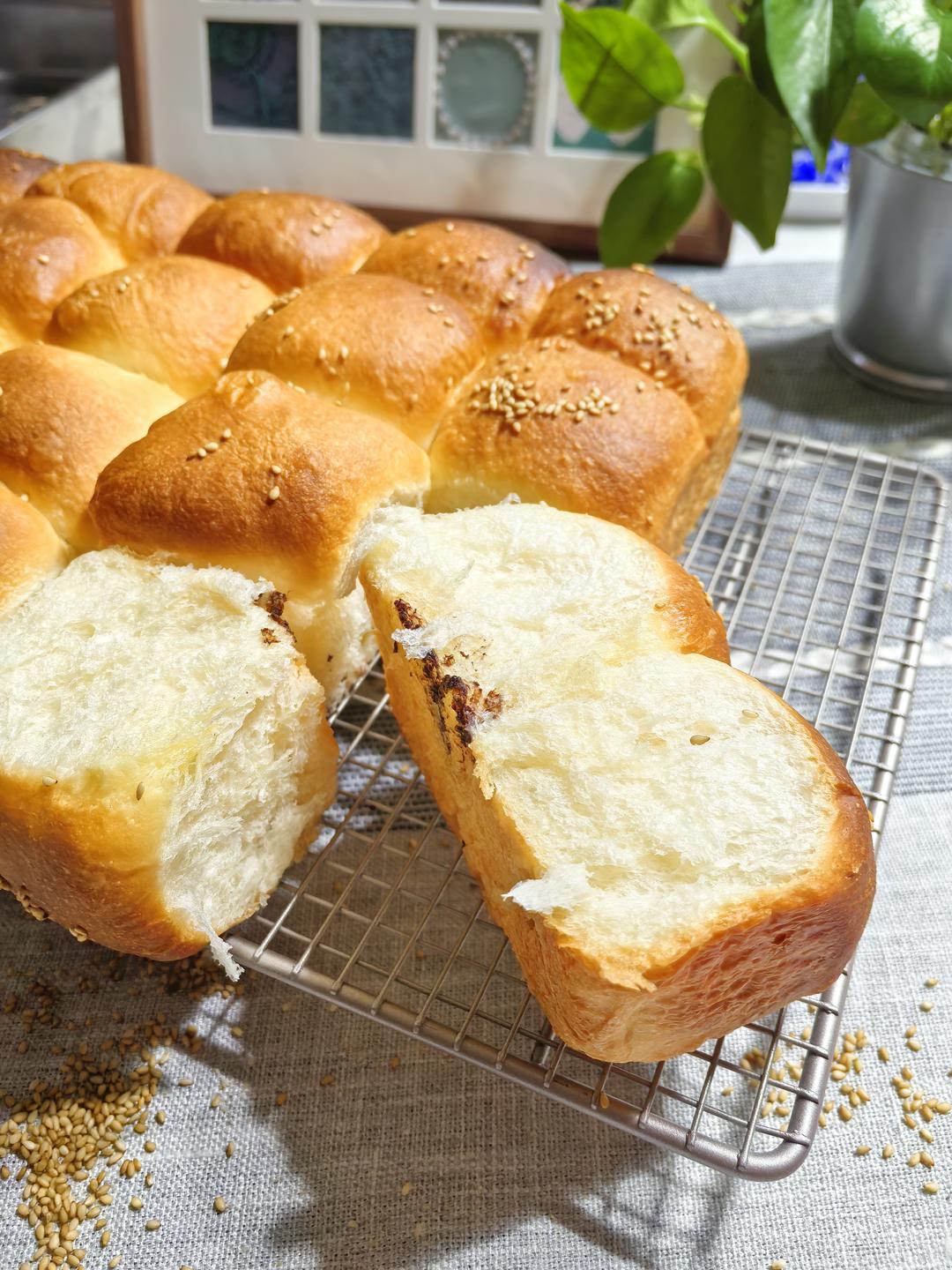 养乐多奶油小面包