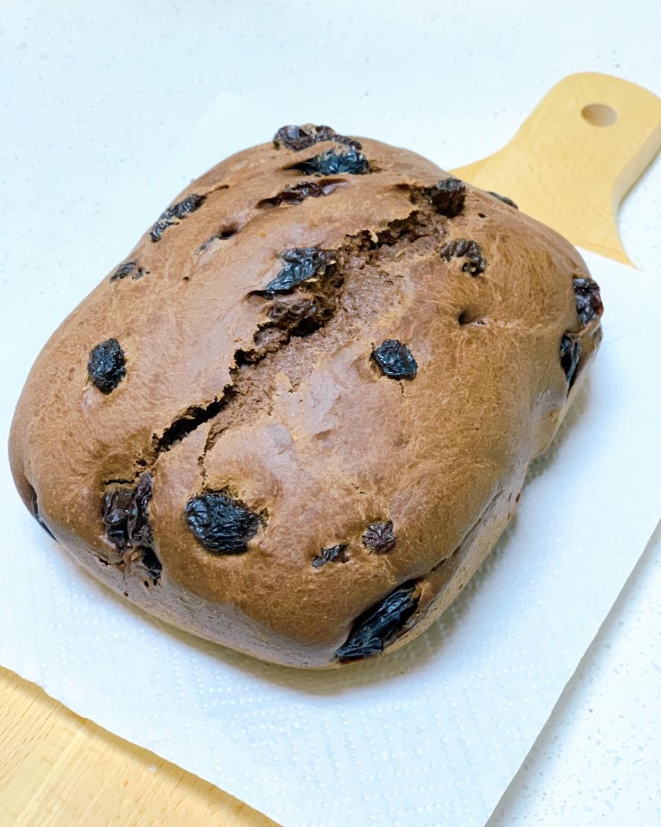 可可葡萄干果酱面包机面包