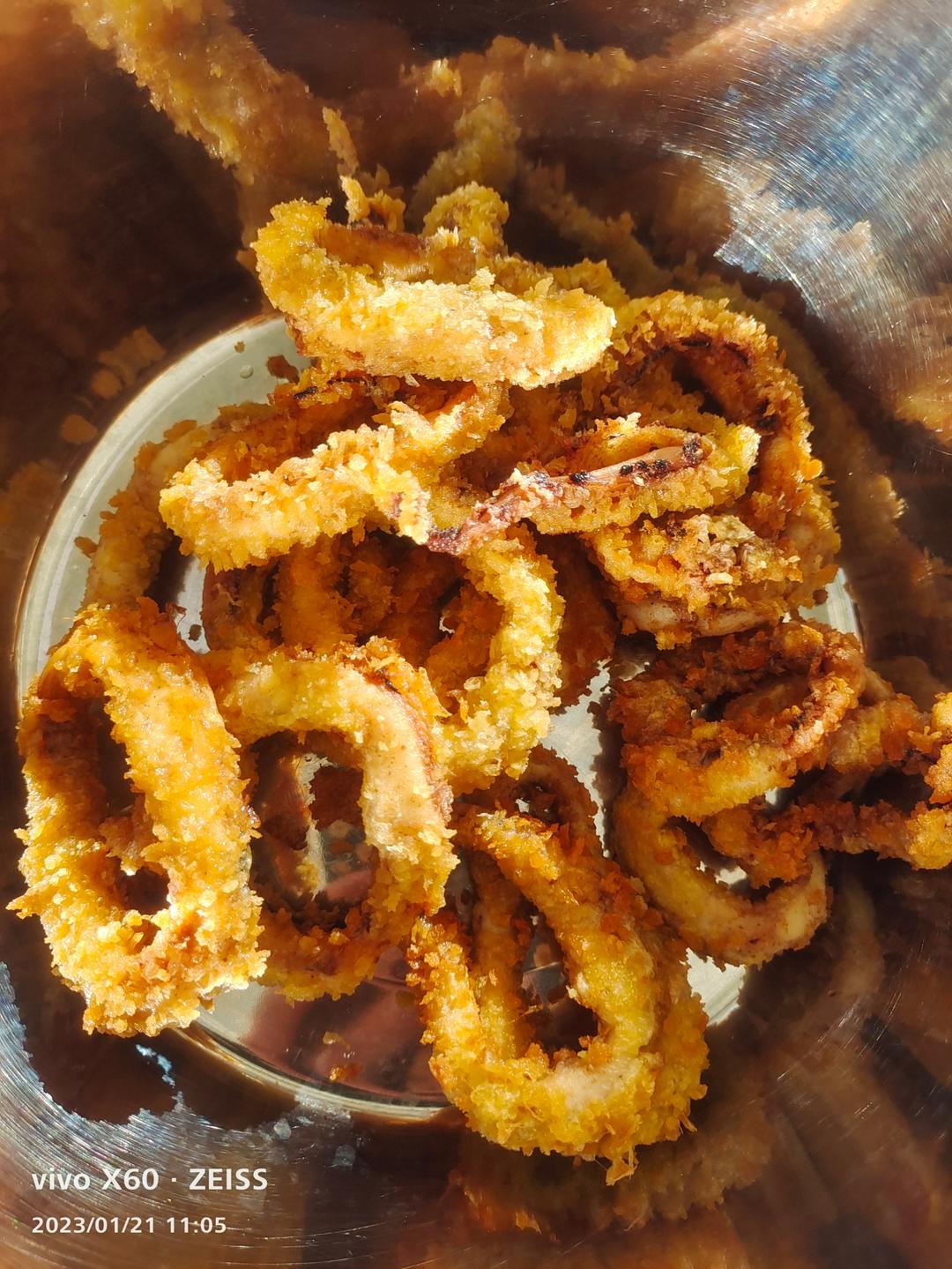 炸鱿鱼简单版的做法