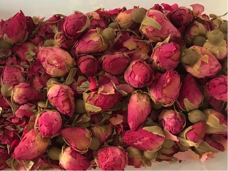 玫瑰花粉的做法