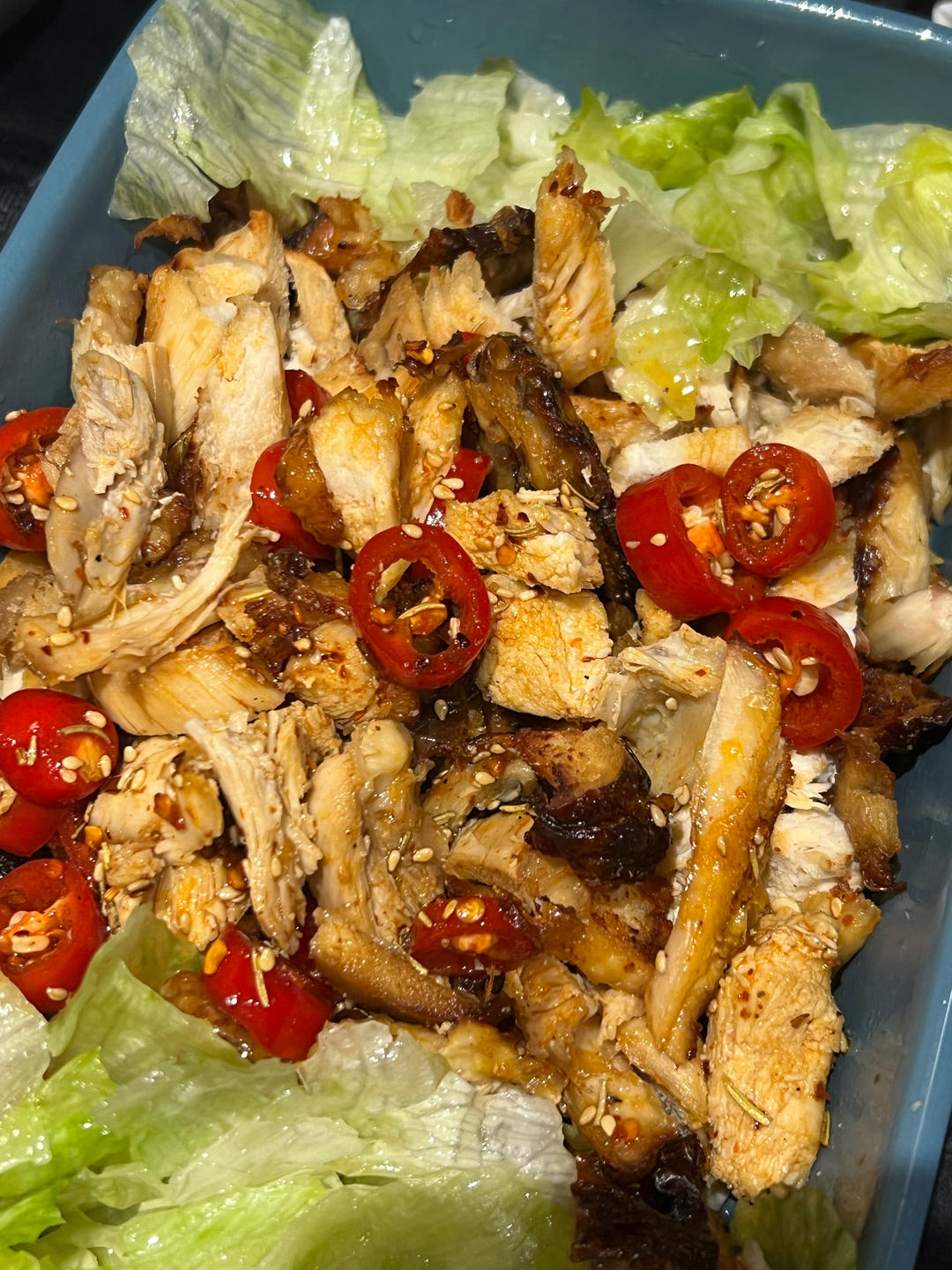 椒麻拌烤雞的做法 步驟5