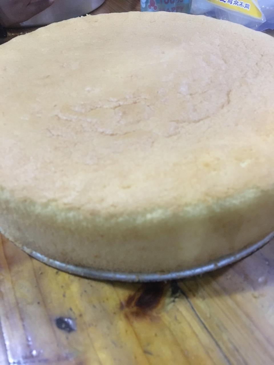 十寸戚风蛋糕（君之改良版）