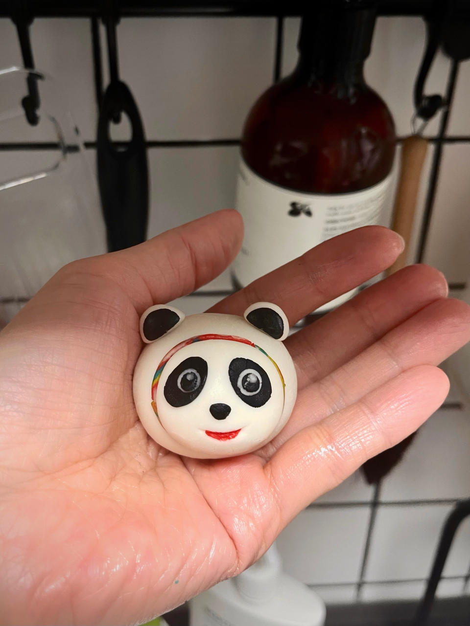 冰墩墩卡通汤团