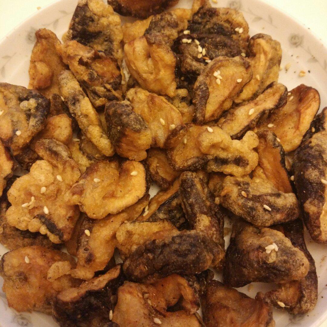 麦香焙坊做的油炸香菇