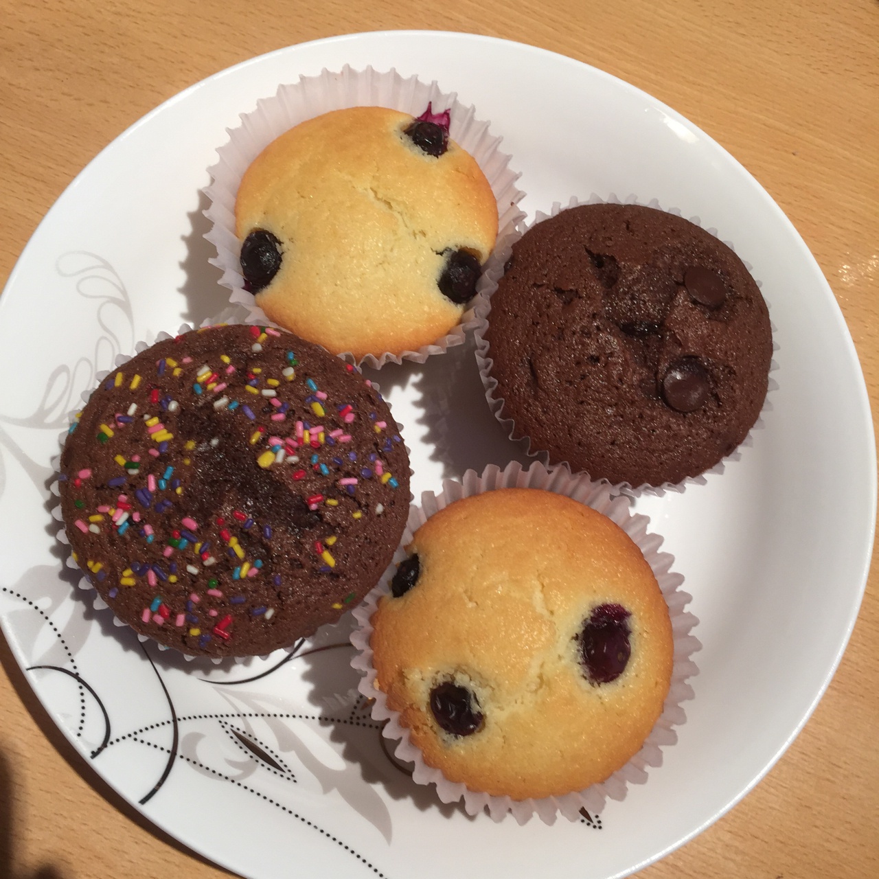 超好吃的蓝莓麦芬