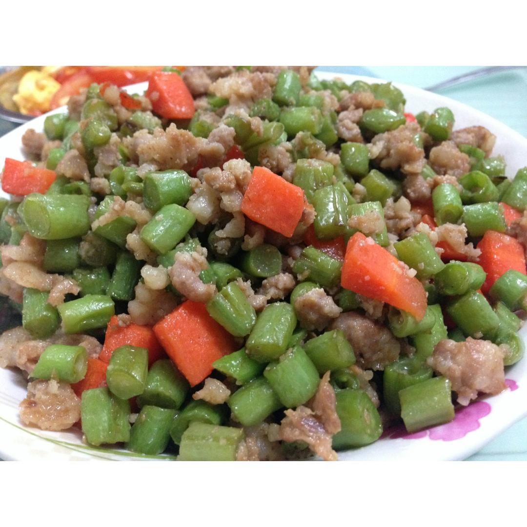 古早味下饭菜之 肉沫豆角