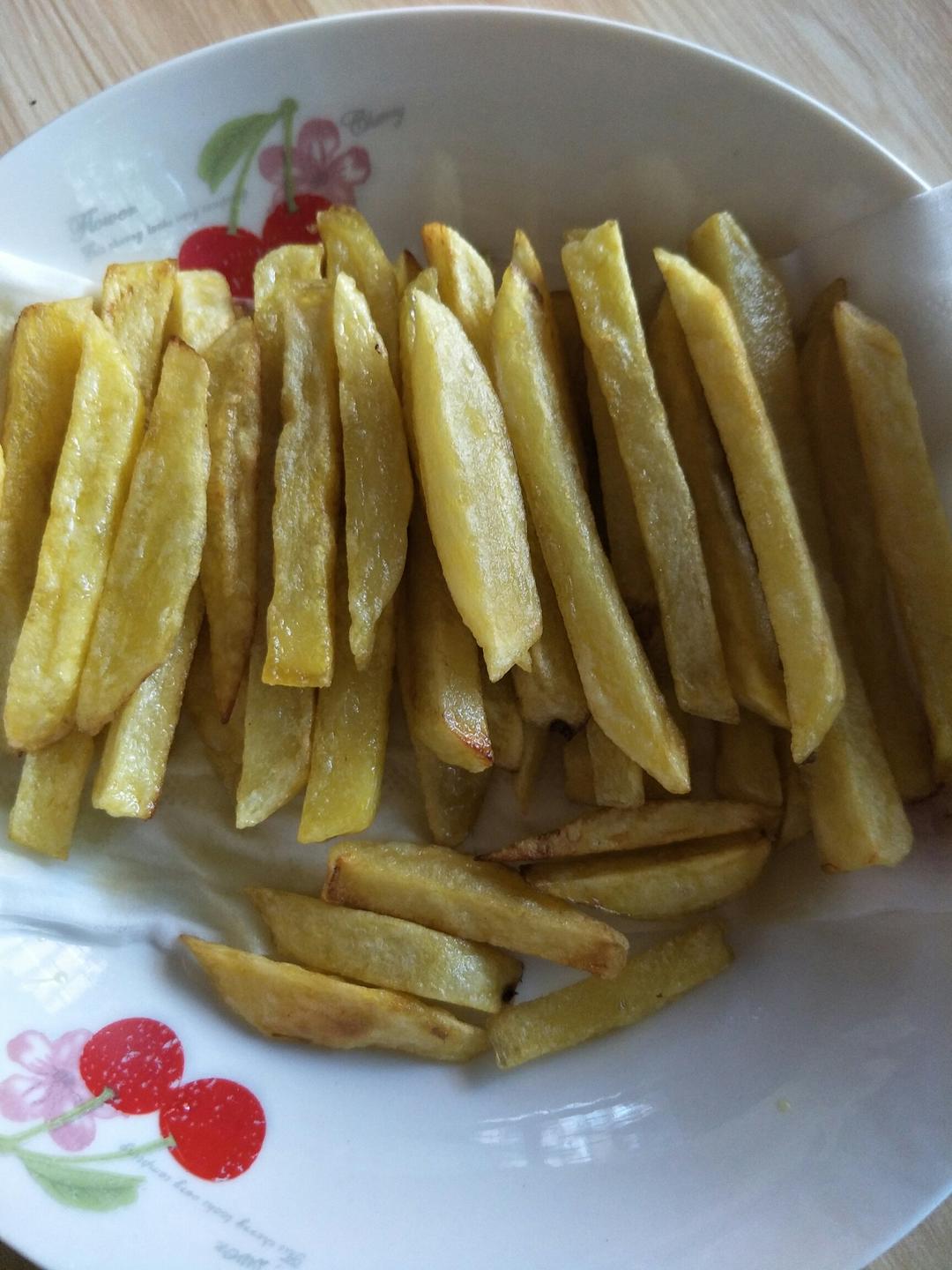 不用冰箱的炸土豆条