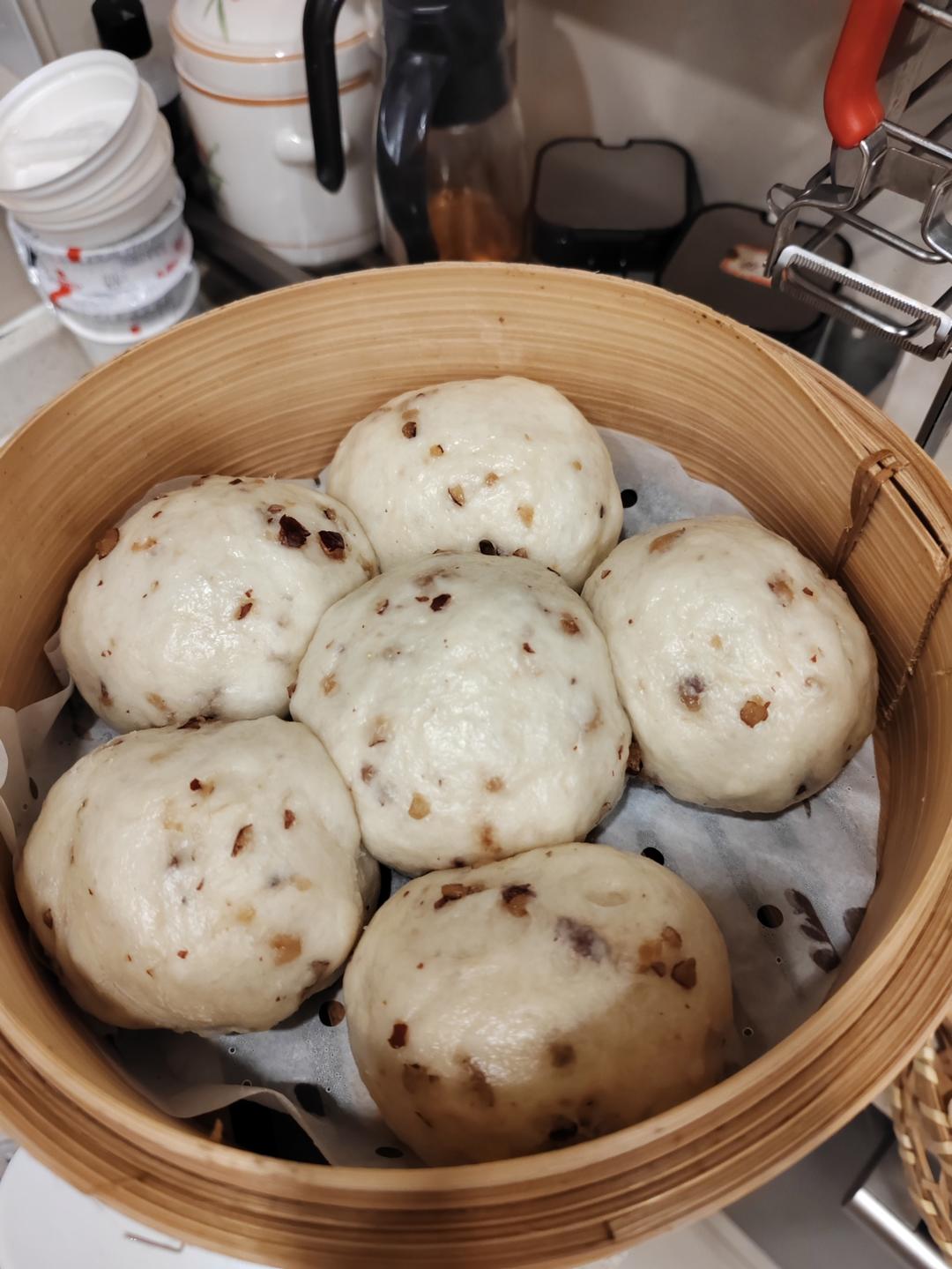 椰香馒头椰油版懒人做法 小孩喜欢的口感