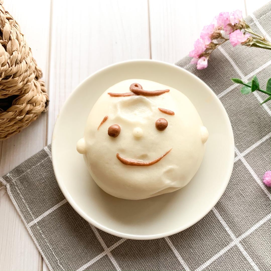 史诺比卡通馒头紫薯馅