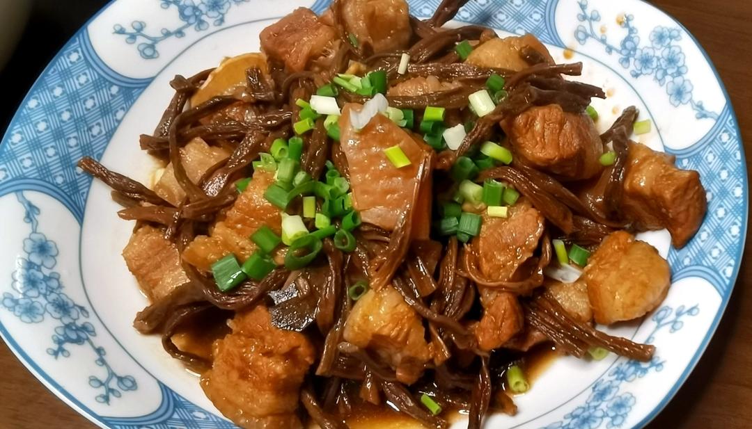 ㊙️年味‼️干豆角红烧肉‼️肥而不腻