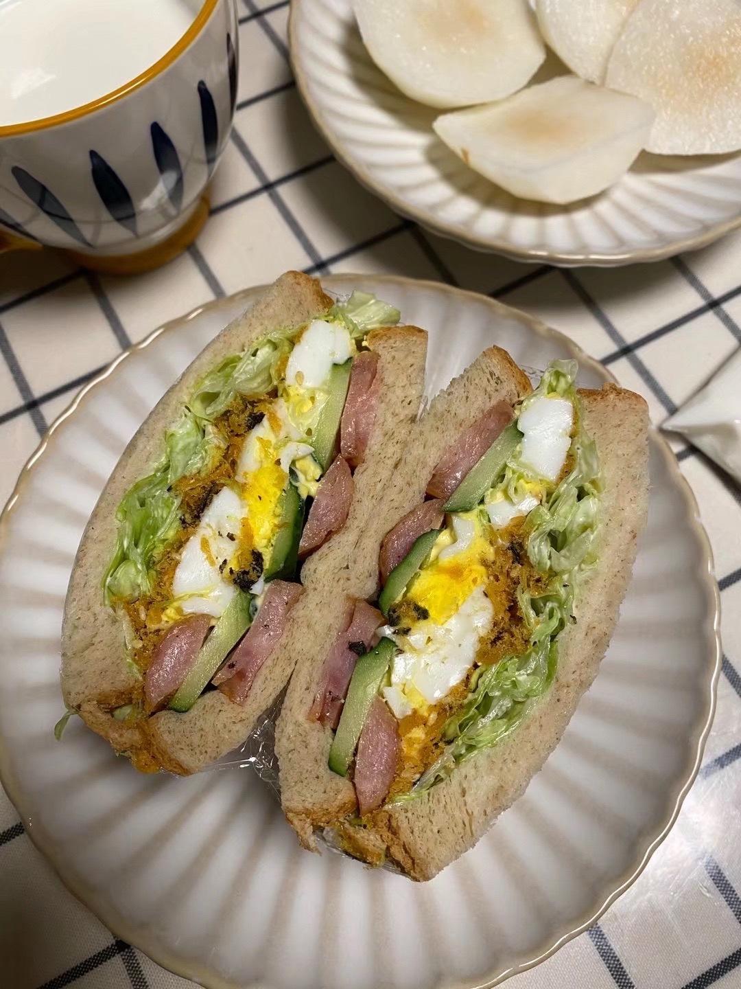 纯奶手撕吐司的做法 步骤1