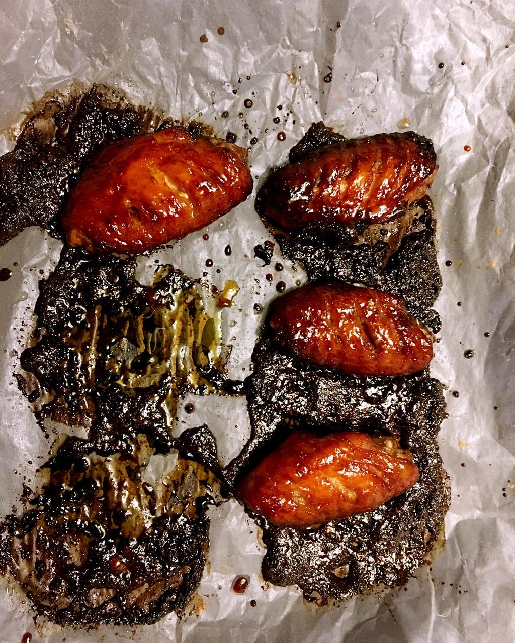烤箱版蜜汁烤翅