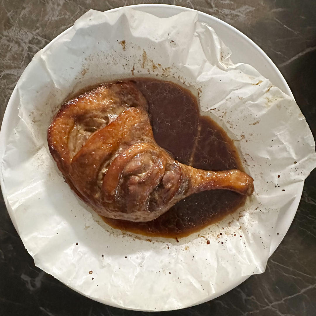 巨满足蜜汁烤鸭腿（鸡腿也可）