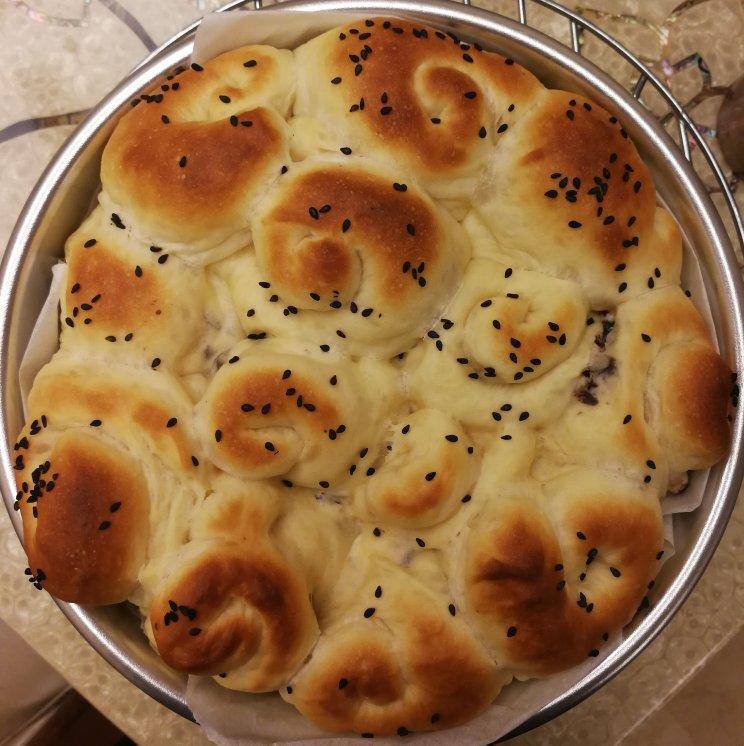 奶油奶酪手撕面包