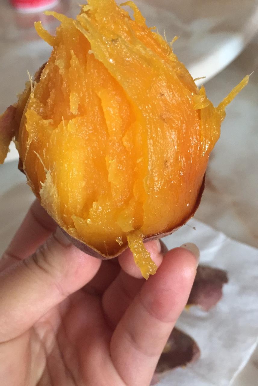 【烤箱版烤红薯】