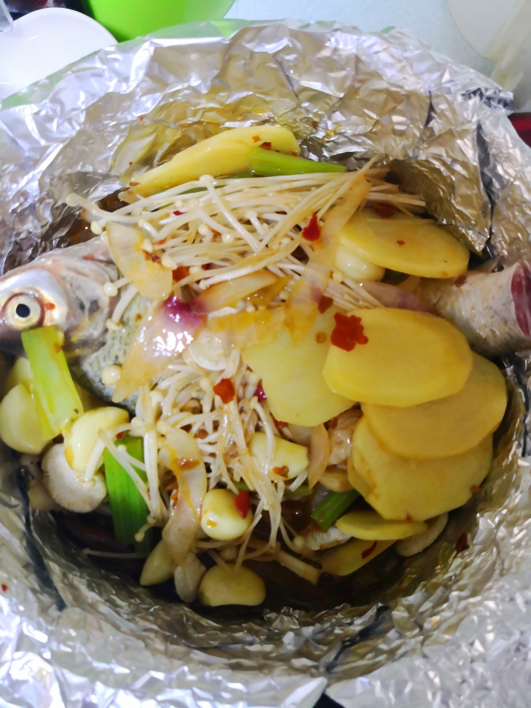 健康低脂烤鱼(空气炸锅)的做法 步骤6