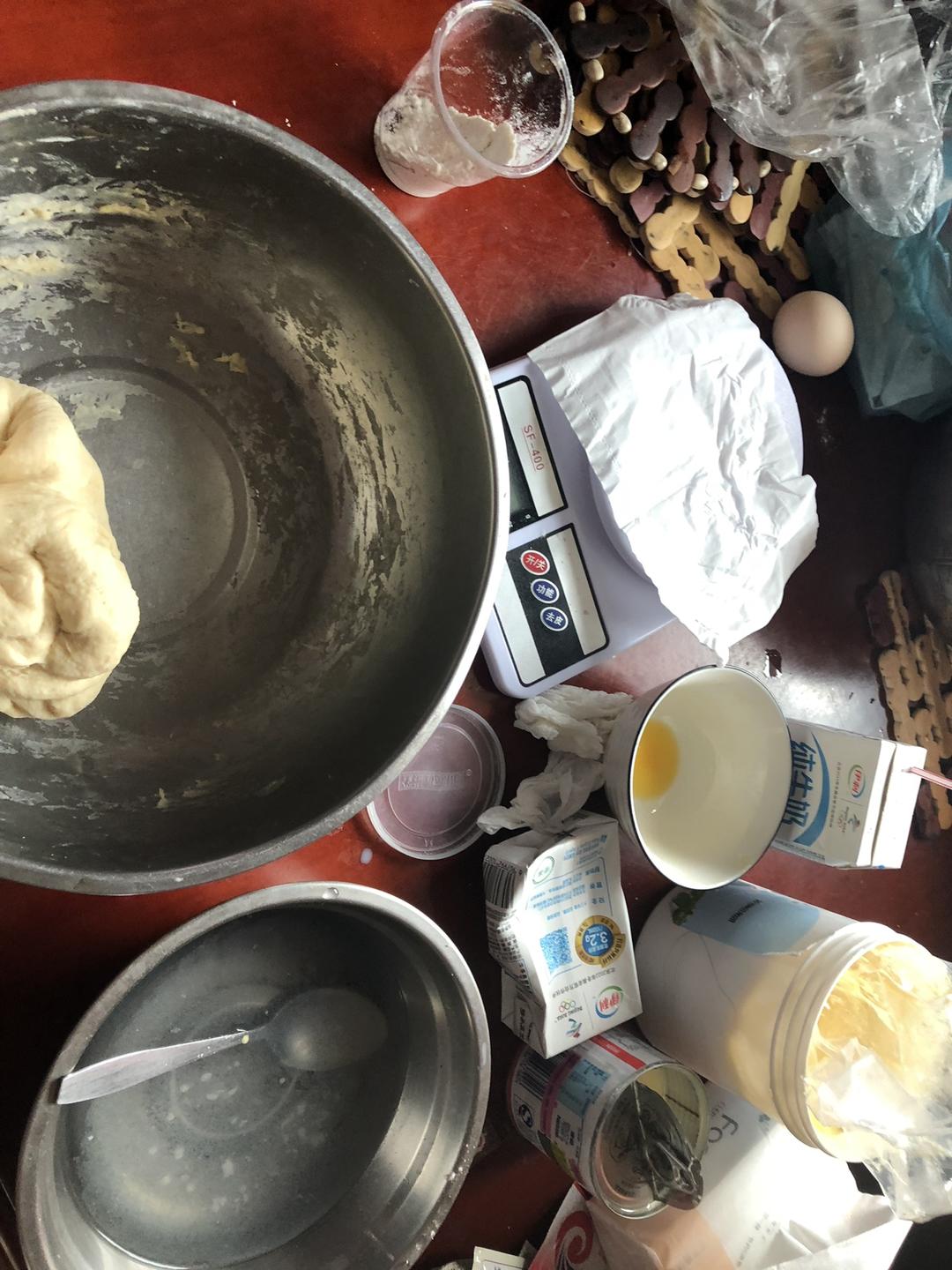 纯奶手撕吐司的做法 步骤1