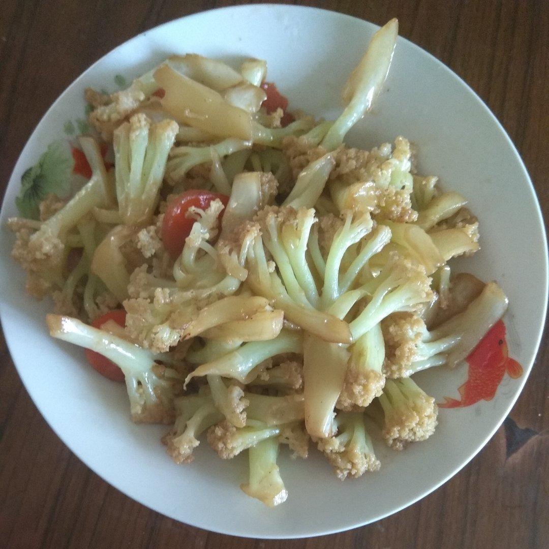 素炒菜花～超级入味