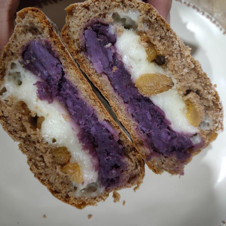 无油无糖全麦欧包