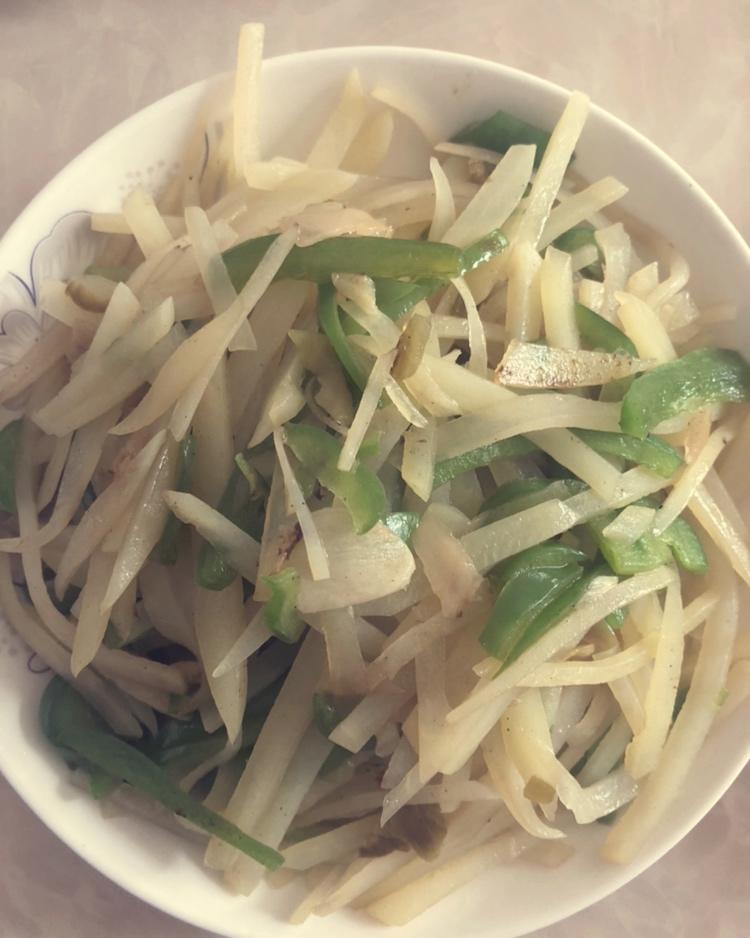 青椒土豆丝