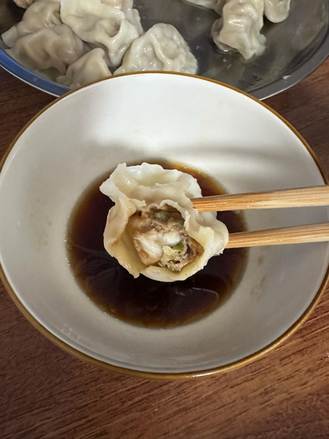 槐花饺子