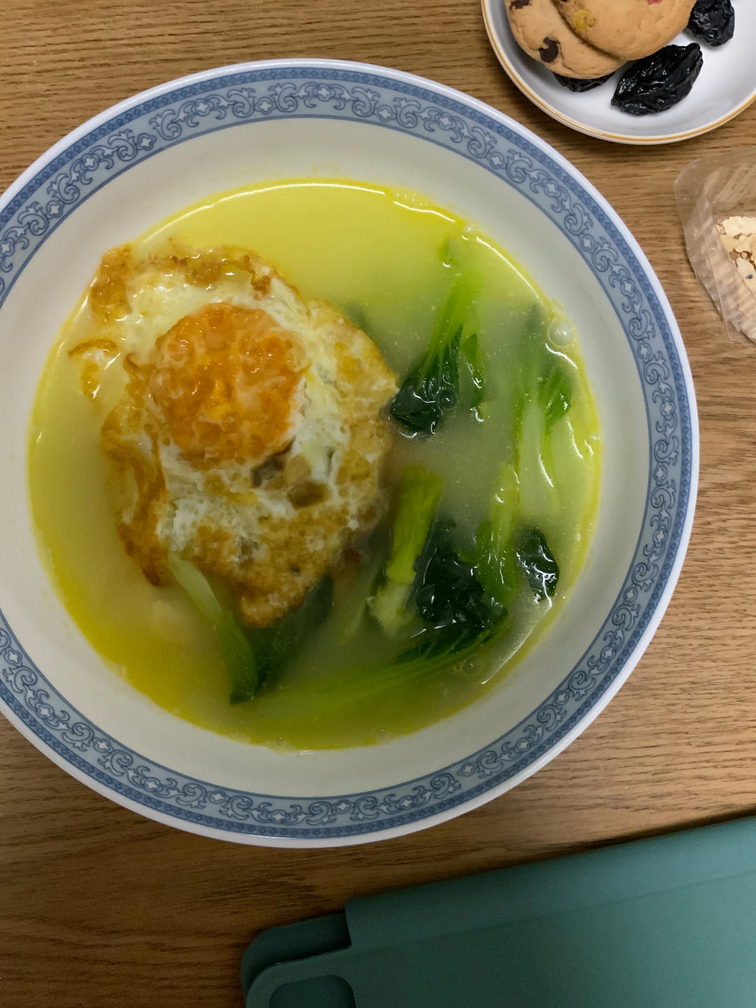 快手汤｜青菜鸡蛋汤