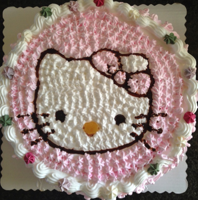裱花蛋糕----超萌hello  kitty