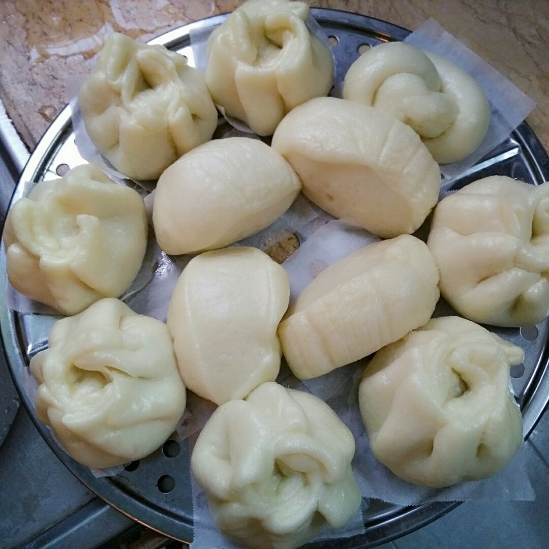 家庭手工肉馅大包子