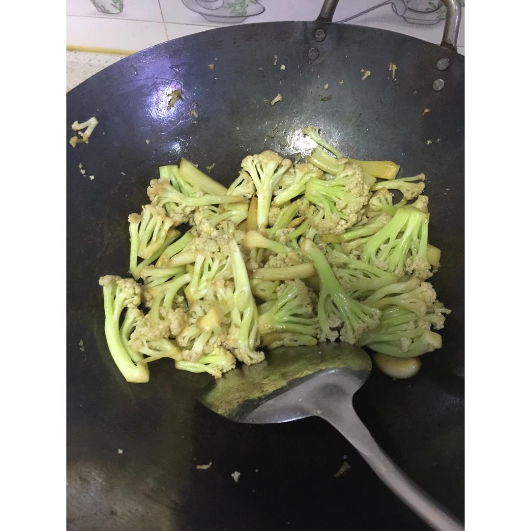 炒花菜