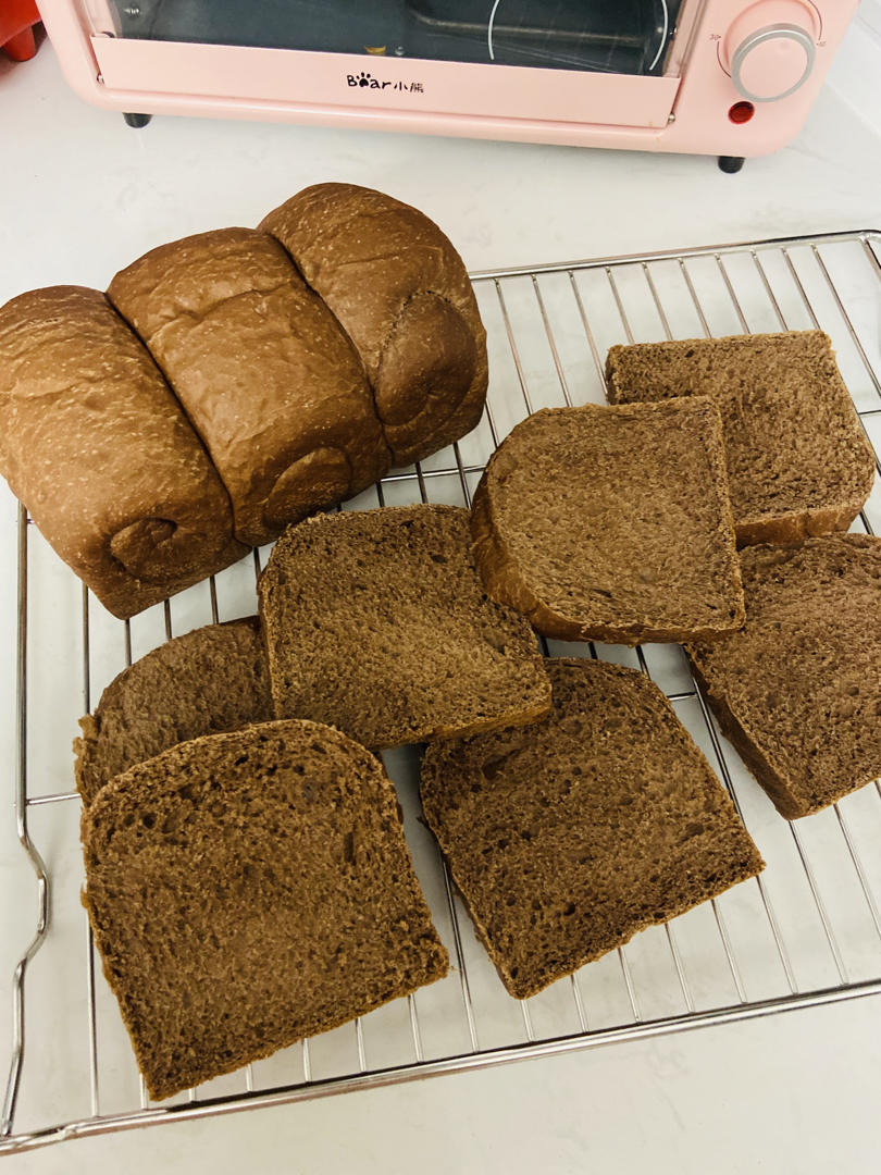 一口就沦陷！巧克力控必做de【双重巧克力吐司】