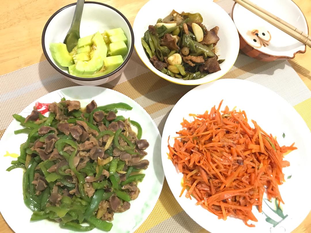 青椒炒鸡胗
