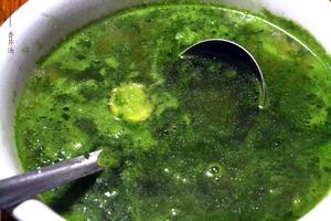 石磨芹菜汤的做法 步骤9