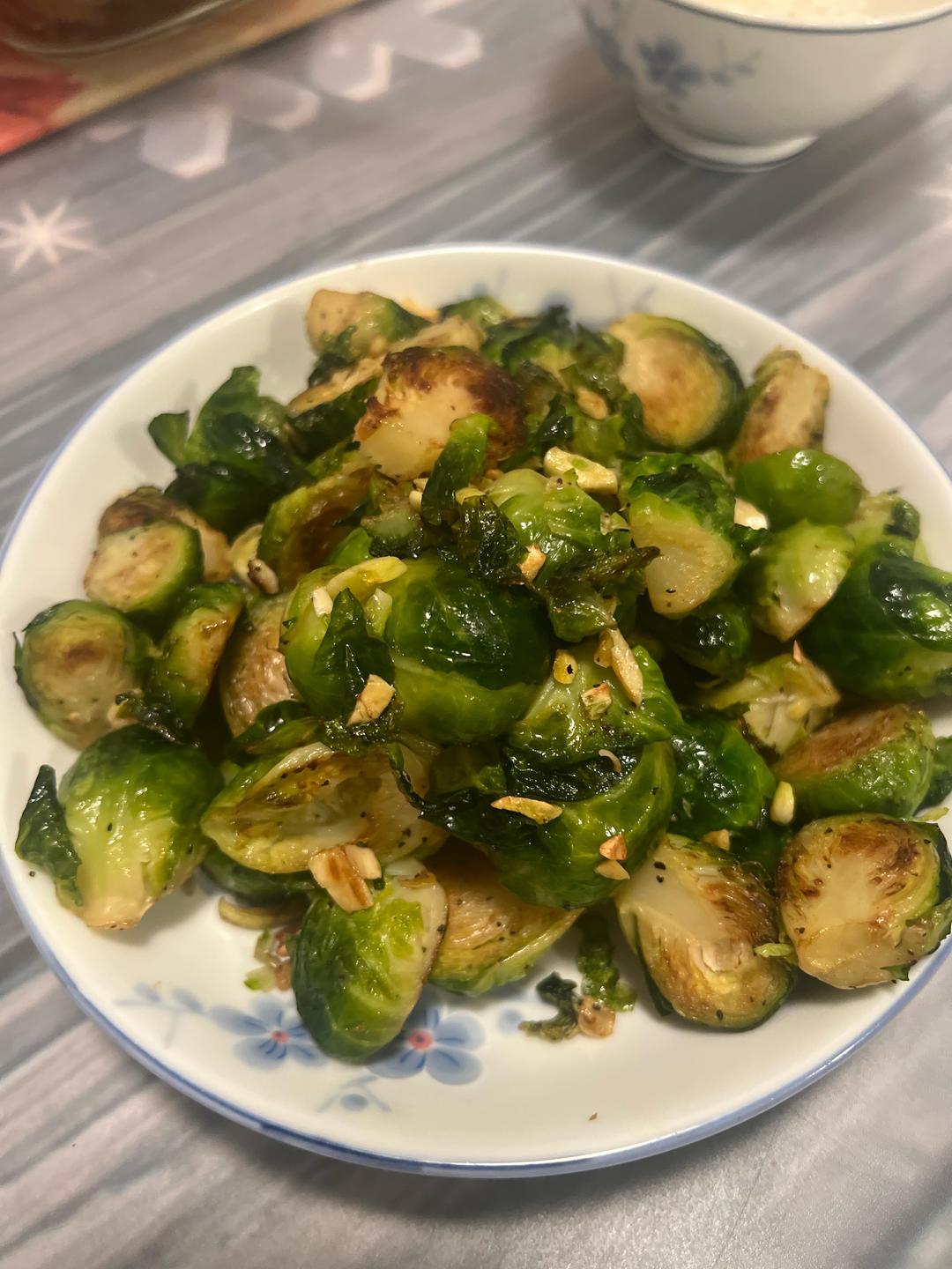 【蒜香孢子甘蓝】Brussel Sprout 抱子甘蓝