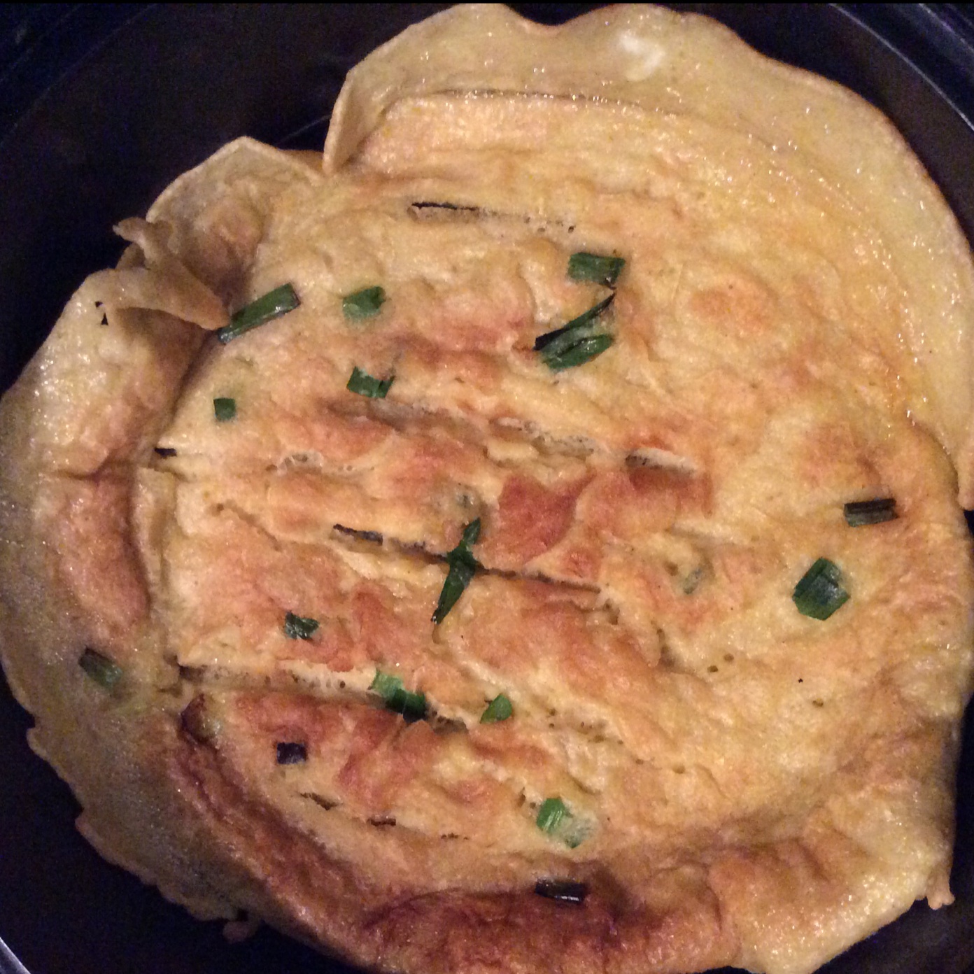 香葱鸡蛋饼