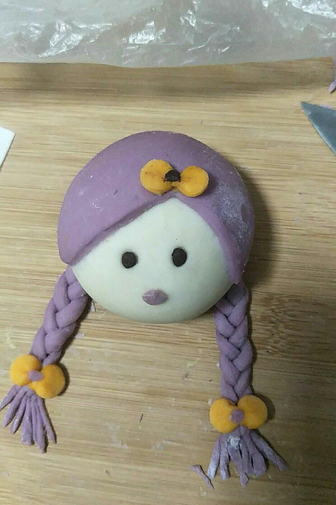 平淡的一天做的馒头娃娃(二)