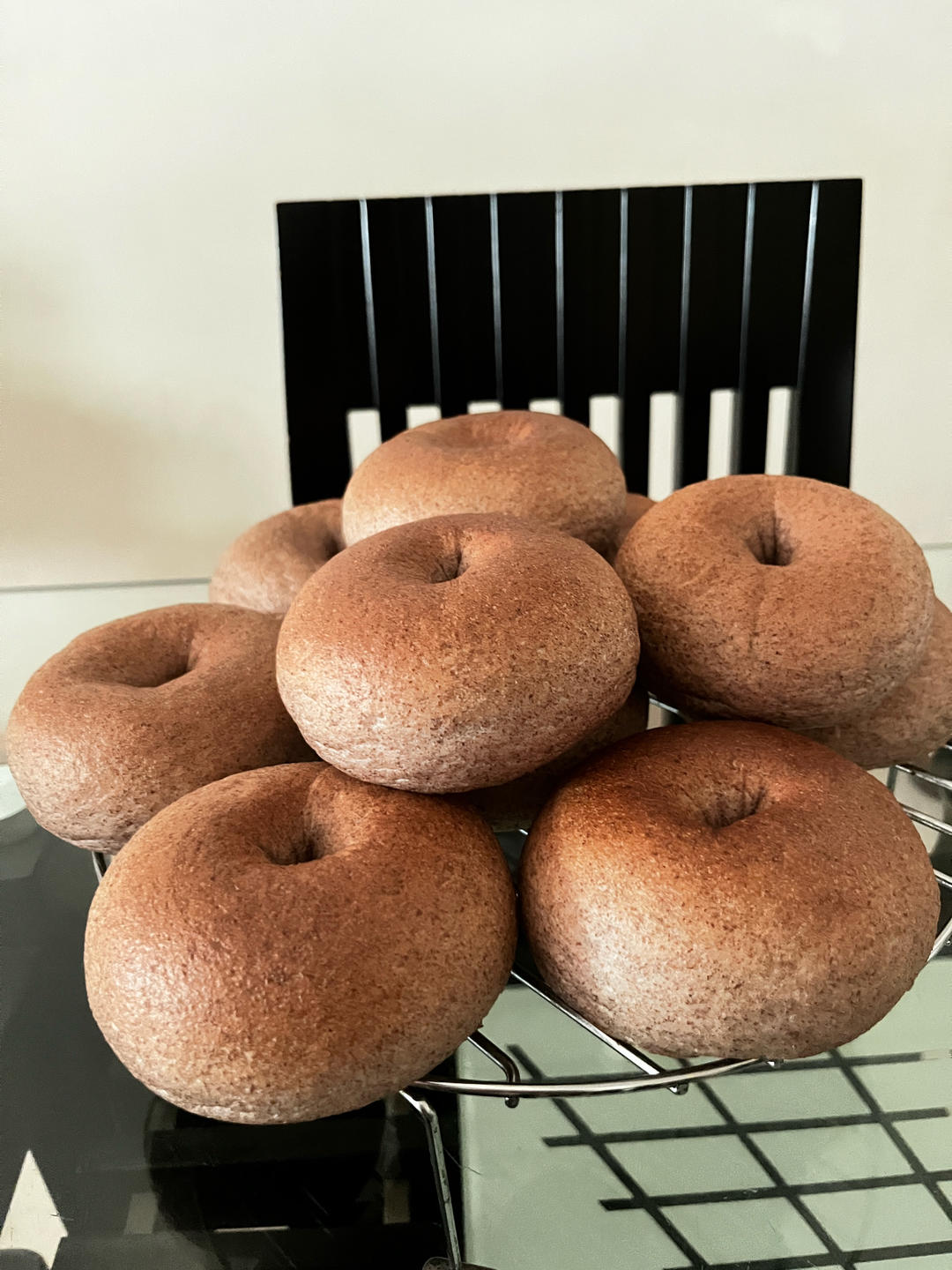 无糖低油也很软的50%全麦贝果，减肥控糖健身都能吃