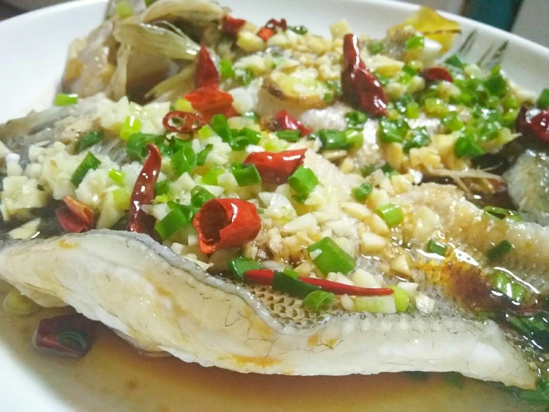 超入味清蒸鱼～清蒸鲈鱼桂花鱼（家常独创）