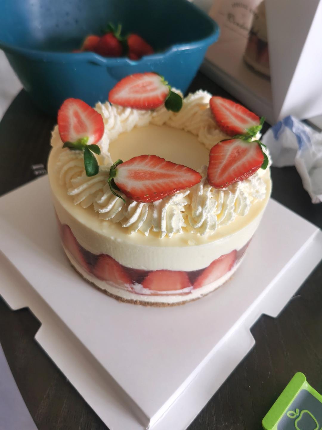 ‼️免烤箱|银耳冻草莓慕斯|适合夏季的小甜品