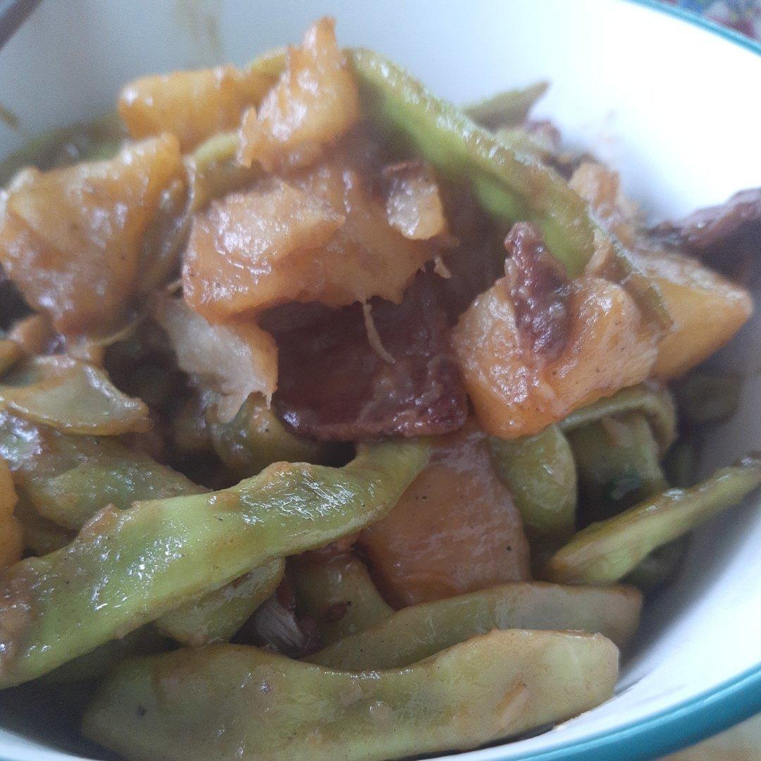 东北炖豆角