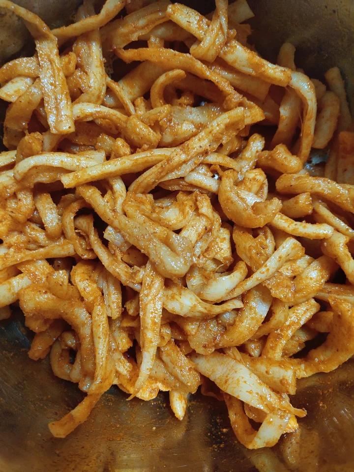 嘎嘣脆的萝卜干