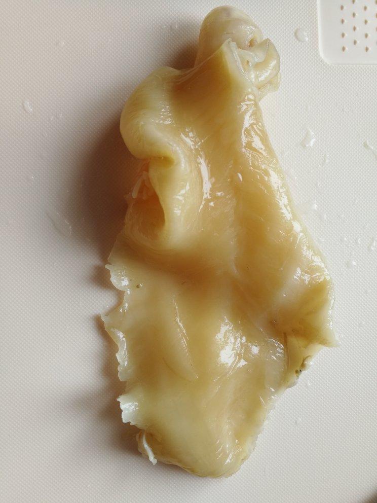 花胶（鱼胶）泡发过程～～超简单