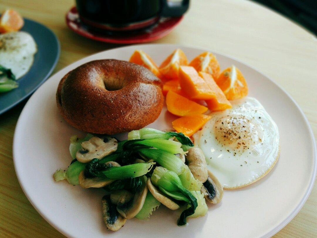 全麦贝果（白燕全麦面包粉100%）