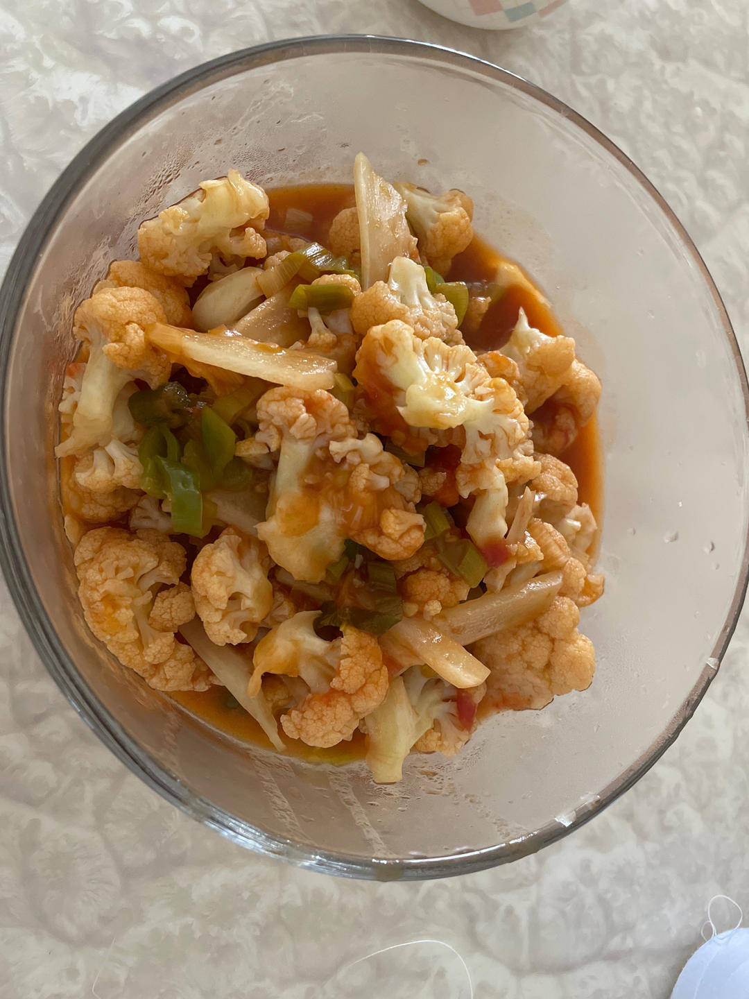 西红柿炒菜花（夏季开胃菜）