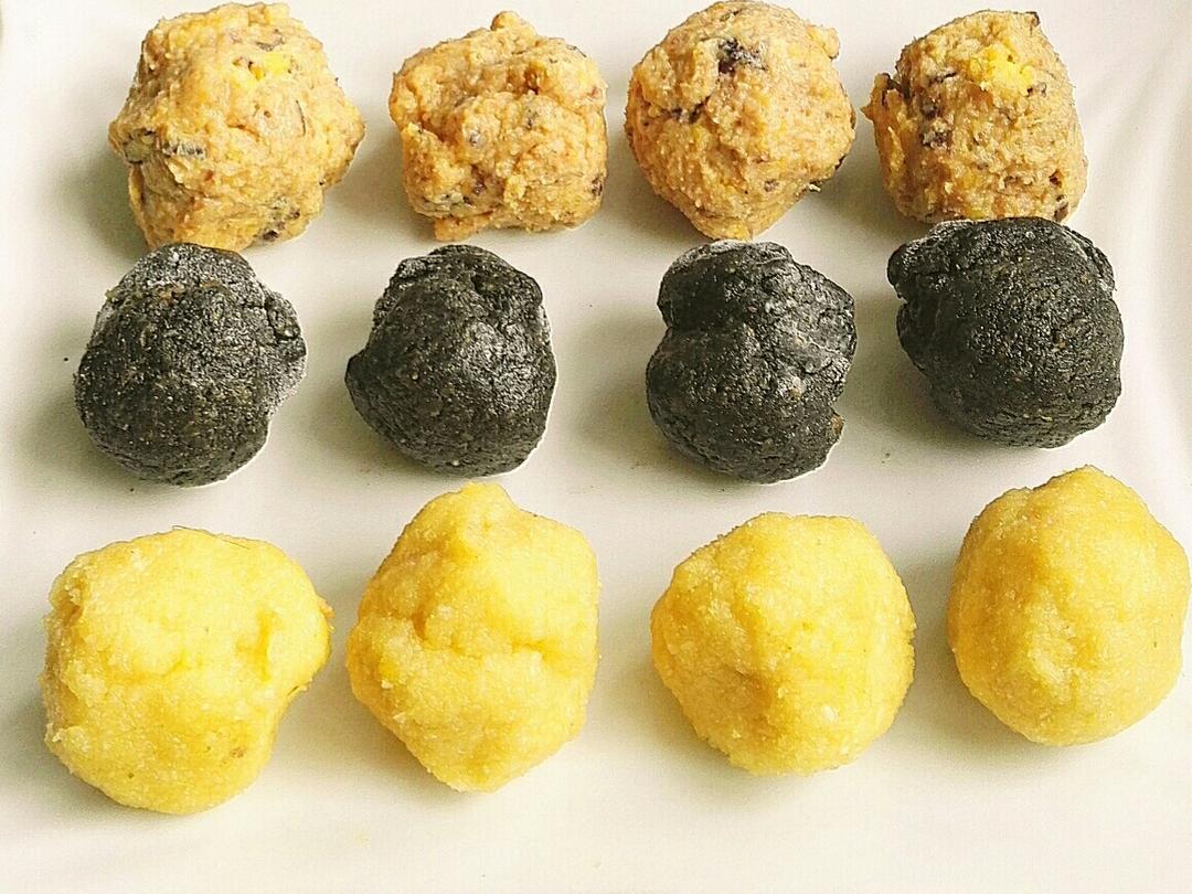 蛋黄肉松及椰蓉馅的笔记（蛋黄不是指咸蛋黄哦）的做法