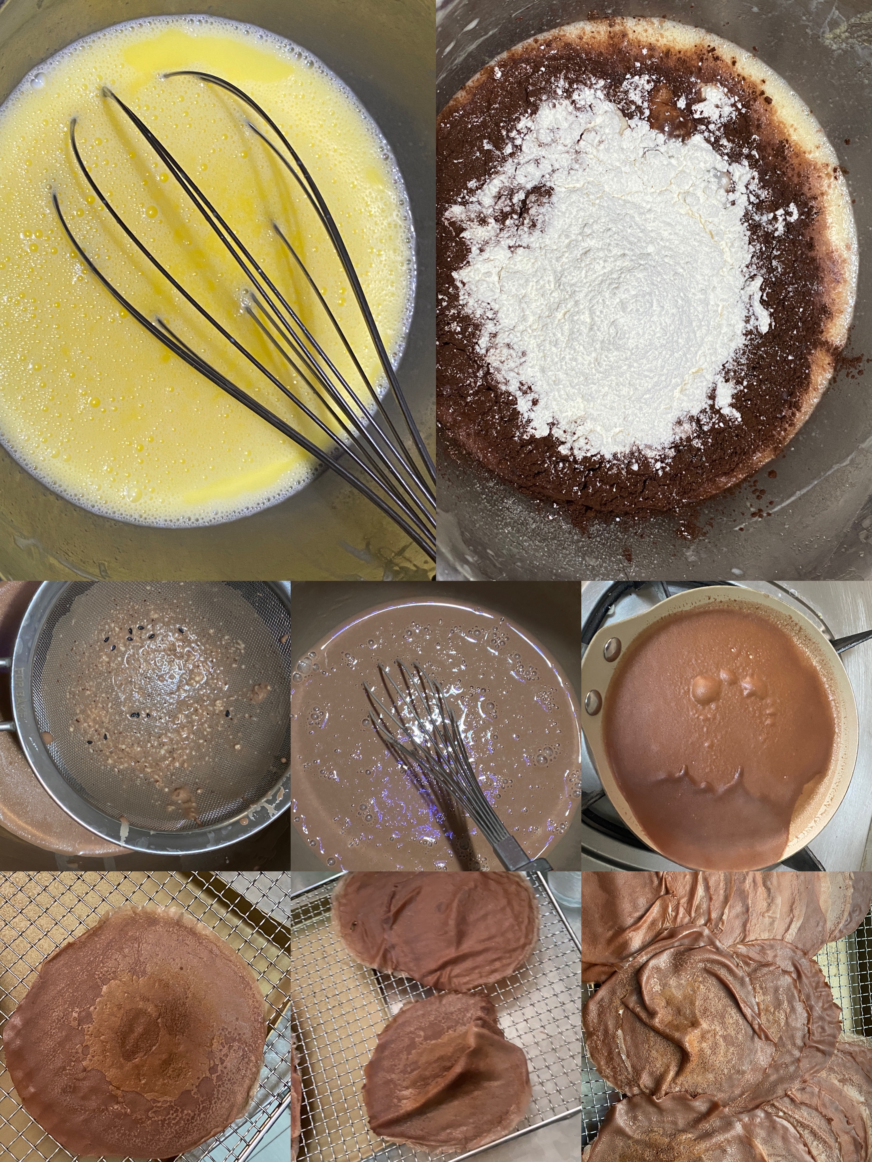 提拉米苏千层蛋糕                      超薄法式千层🍰的做法 步骤3