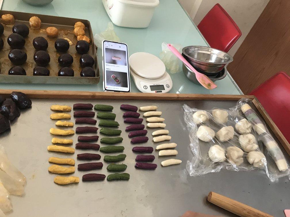 彩虹酥 螺旋酥 五彩酥 各种酥 史上步骤最详细