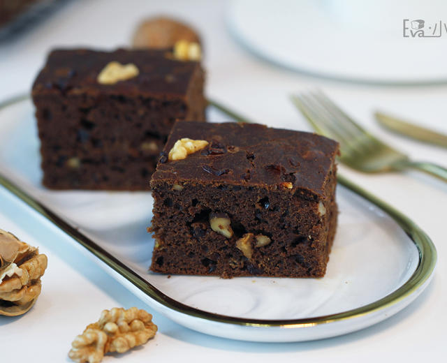 香蕉核桃可可蛋糕的做法