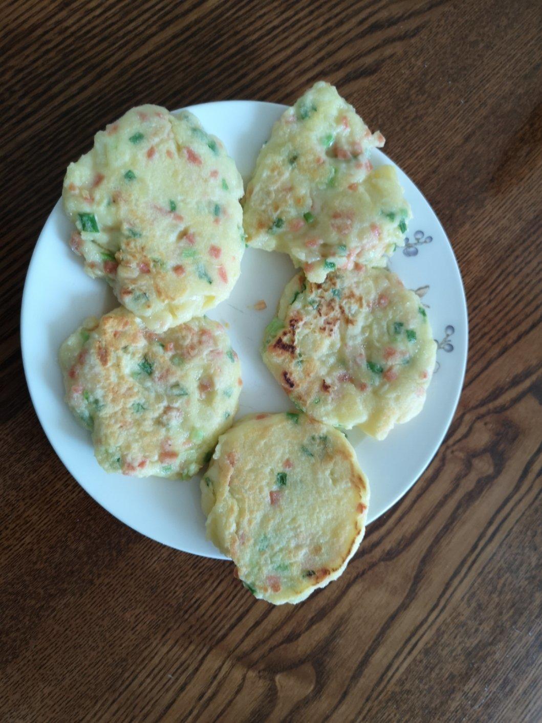 土豆火腿早餐饼