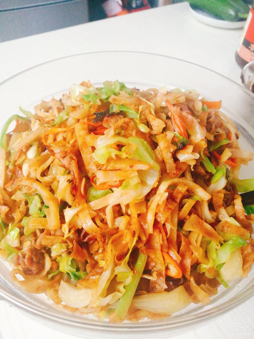 素炒饼